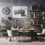 El estilo industrial en el mobiliario: piezas icónicas y su importancia en el diseño